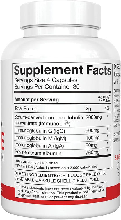 Silver Fern Cleanse - Daily Gut - 120 Capsules - 30 Day Supply