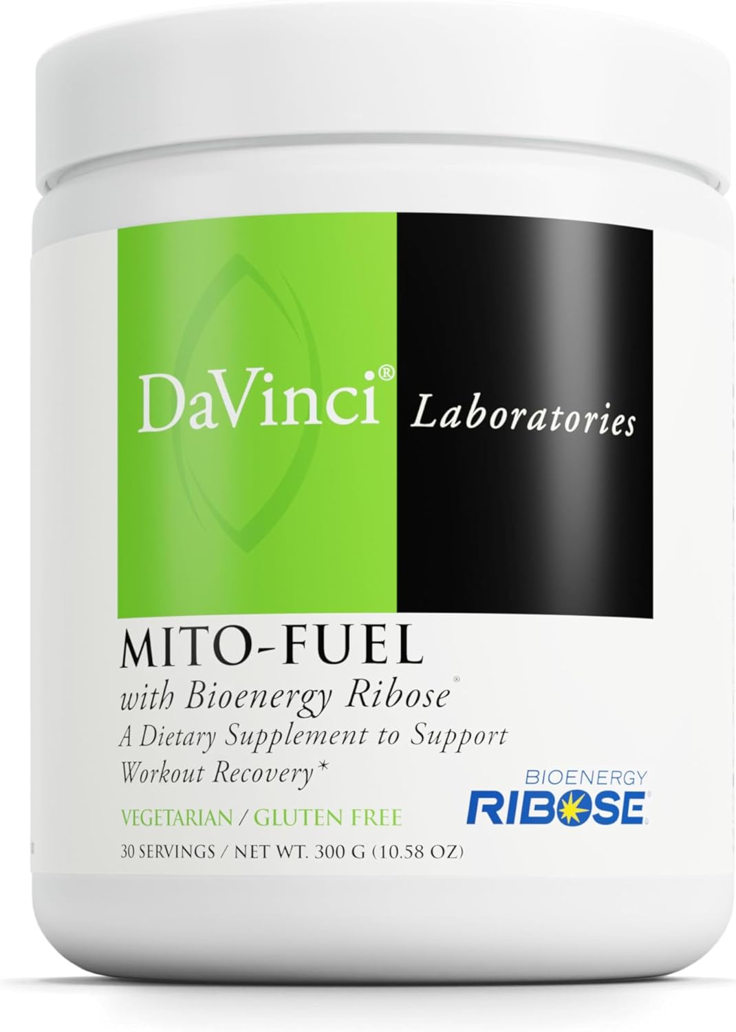 DAVINCI Labs Mito-Fuel with D-Ribose – Muscle Recovery & Energy Powder (300g, 30 Servings) - görsel 1