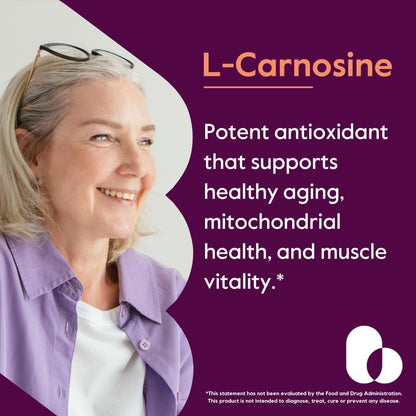 BESTVITE L-Carnosine 500mg (120 Capsules) – Athletes seeking muscle support and recovery – Image 2