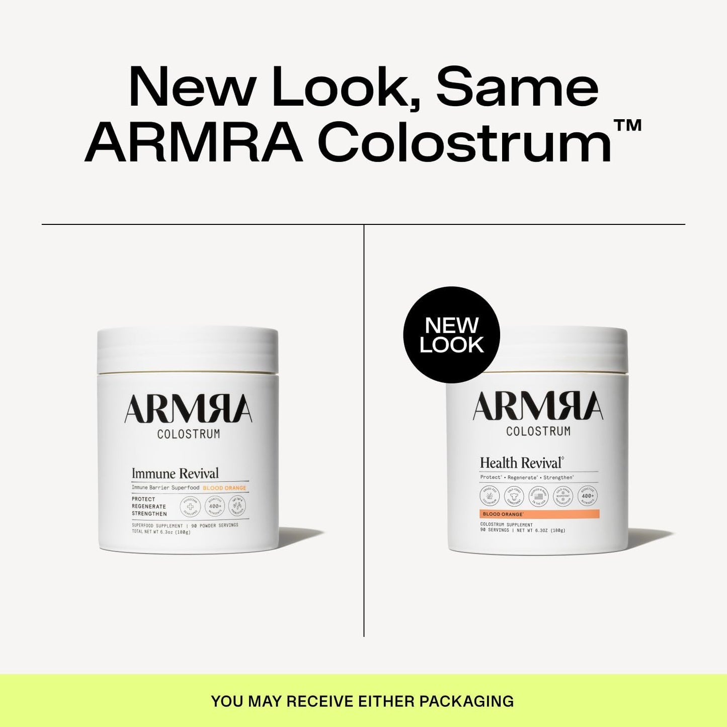 ARMRA Colostrum Powder | Blood Orange | Gut Health & Bloating | Skin & Hair | Immunity | Keto, Gluten-free and Fat-Free | 90 Servings - görsel 2