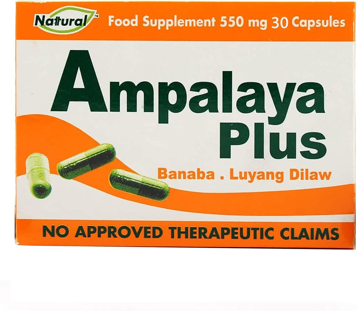 Pack of 4 Ampalaya Plus Supplement 550mg - 120 Capsules - Natural & Vegan - Organic Bitter Melon Capsules - Halal Herbal Food Supplement - görsel 7