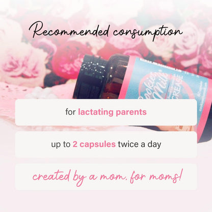 Lactation Support Supplement Capsules – Increase Breast Milk Supply Naturally