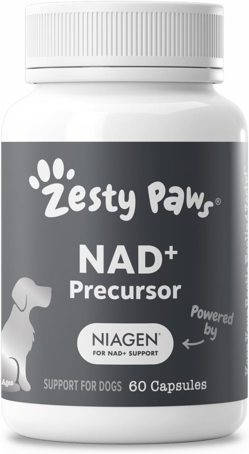 Zesty Paws NAD+ Precursor Supplement for Dogs - with Niagen - 60 Capsules - görsel 8