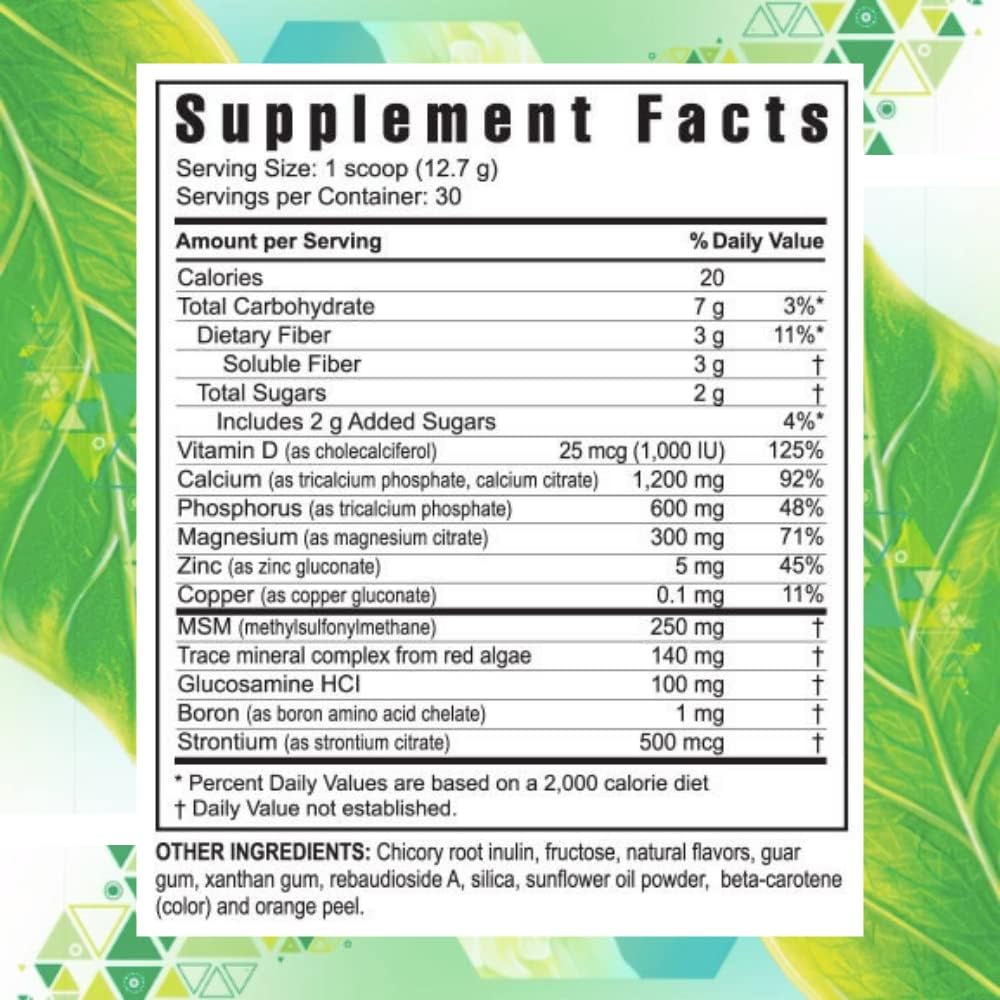Youngevity Beyond Osteo FX – Tropical Vanilla – Bone Support Multivitamin Powder (30 Servings, 2 Canisters) - görsel 10