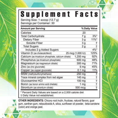 Youngevity Beyond Osteo FX – Tropical Vanilla – Bone Support Multivitamin Powder (30 Servings, 2 Canisters)