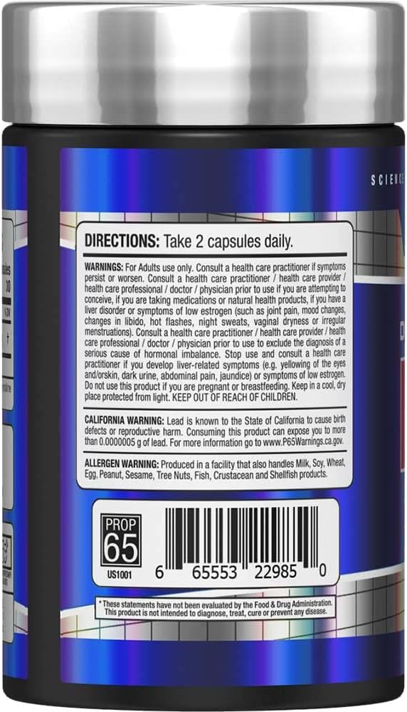 ALLMAX Essentials DIM, 60 Veggie Capsules (100mg per Capsule) - görsel 3