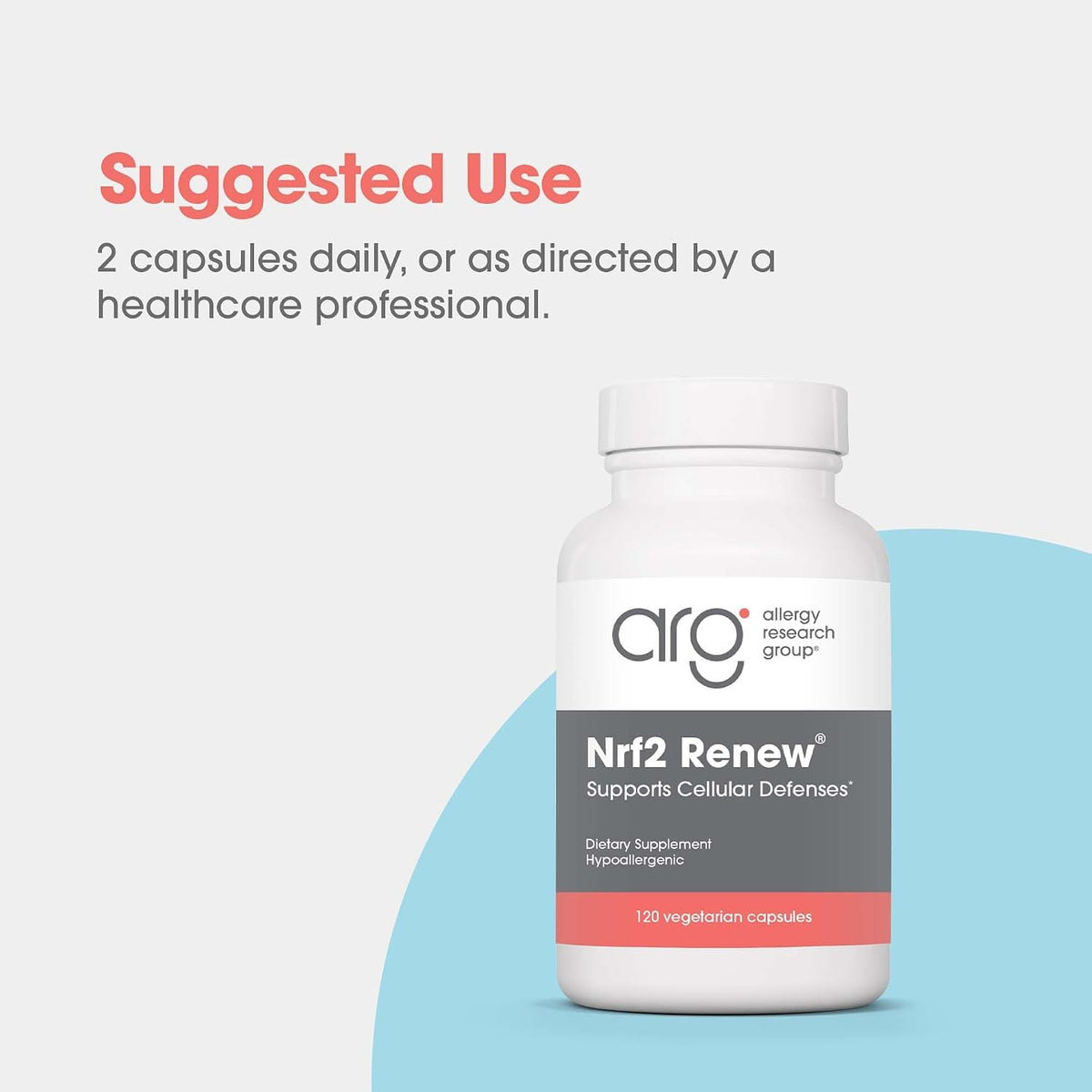 ARG Nrf2 Renew – Sulforaphane Supplement with NRF2 Activator, 120 Capsules - görsel 6