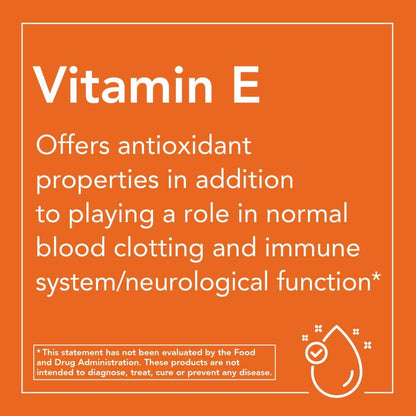 Now Foods Vitamin E 400 IU, 100 Softgels