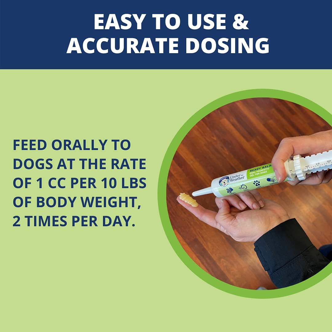 Under the Weather Ready Balance Probiotic & Prebiotic Gel for Dogs - görsel 4
