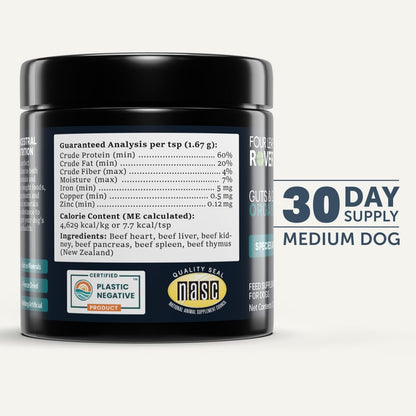 Four Leaf Rover Guts & Glory Freeze-dried Organs for Dogs