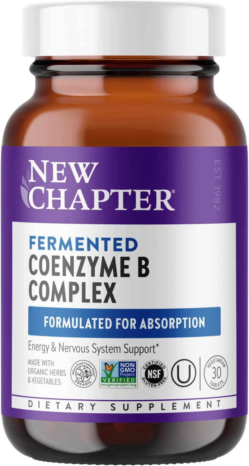 New Chapter Vitamin B Complex Fermented Coenzyme B Complex - görsel 9