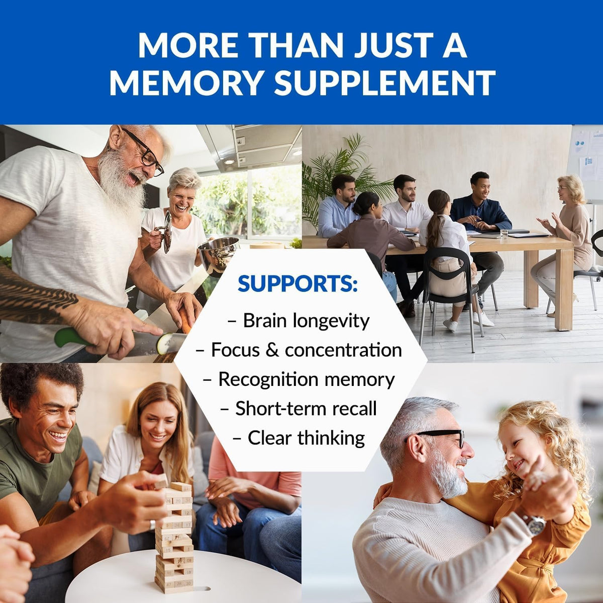 BioTrust Eternal Mind Brain Supplement for Memory & Focus - 30 Capsules - görsel 2