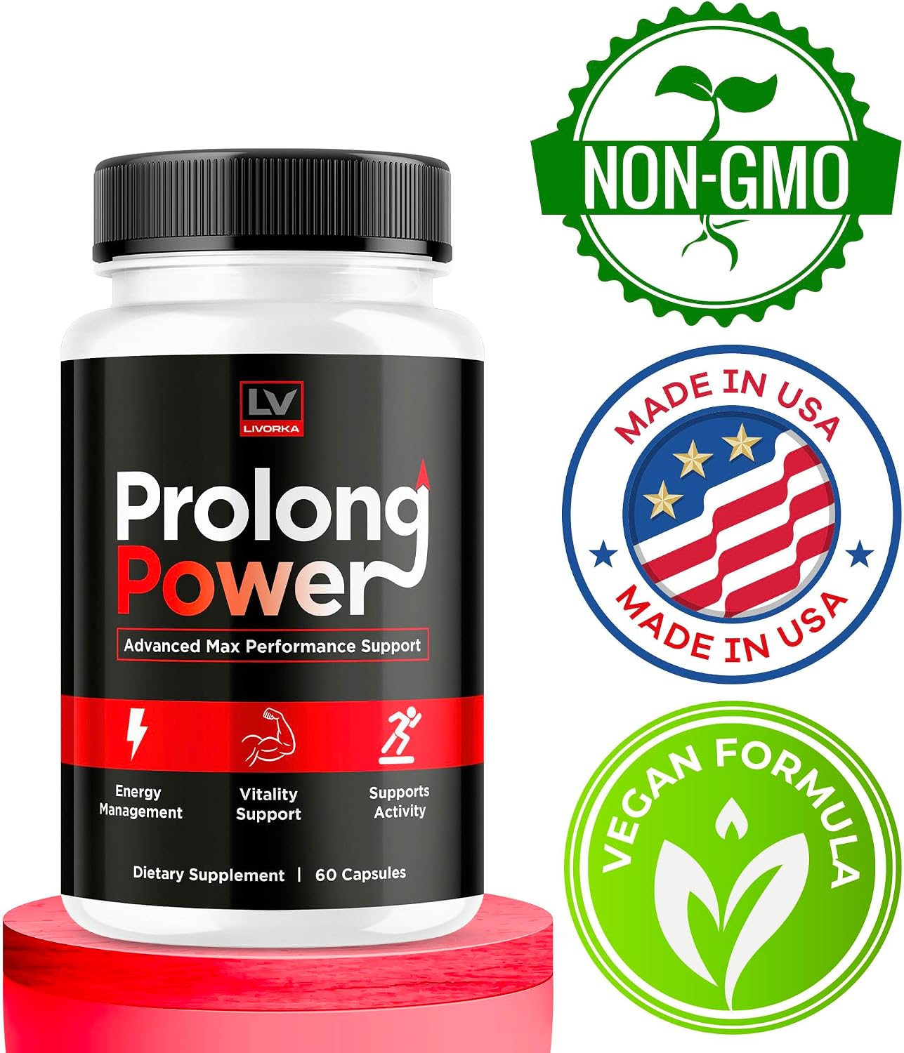 Prolong Power Pills for Men - 60 Capsules - görsel 5