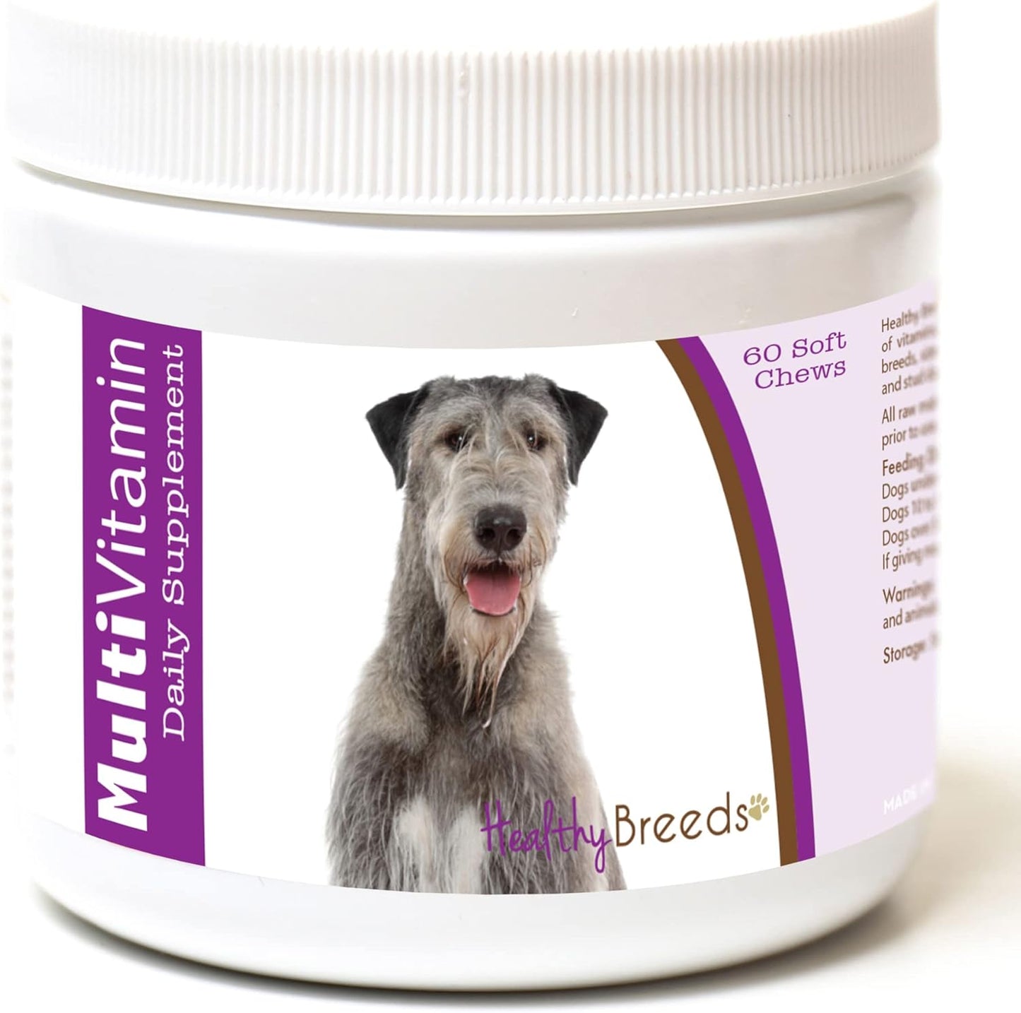 Healthy Breeds Irish Wolfhound Multivitamin Soft Chews 60 Pack - görsel 1