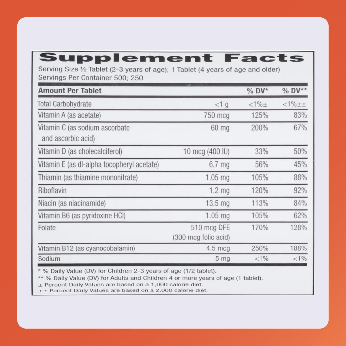 Rugby Children's Chewable Multivitamin Tablets - 250 Tablets - görsel 6