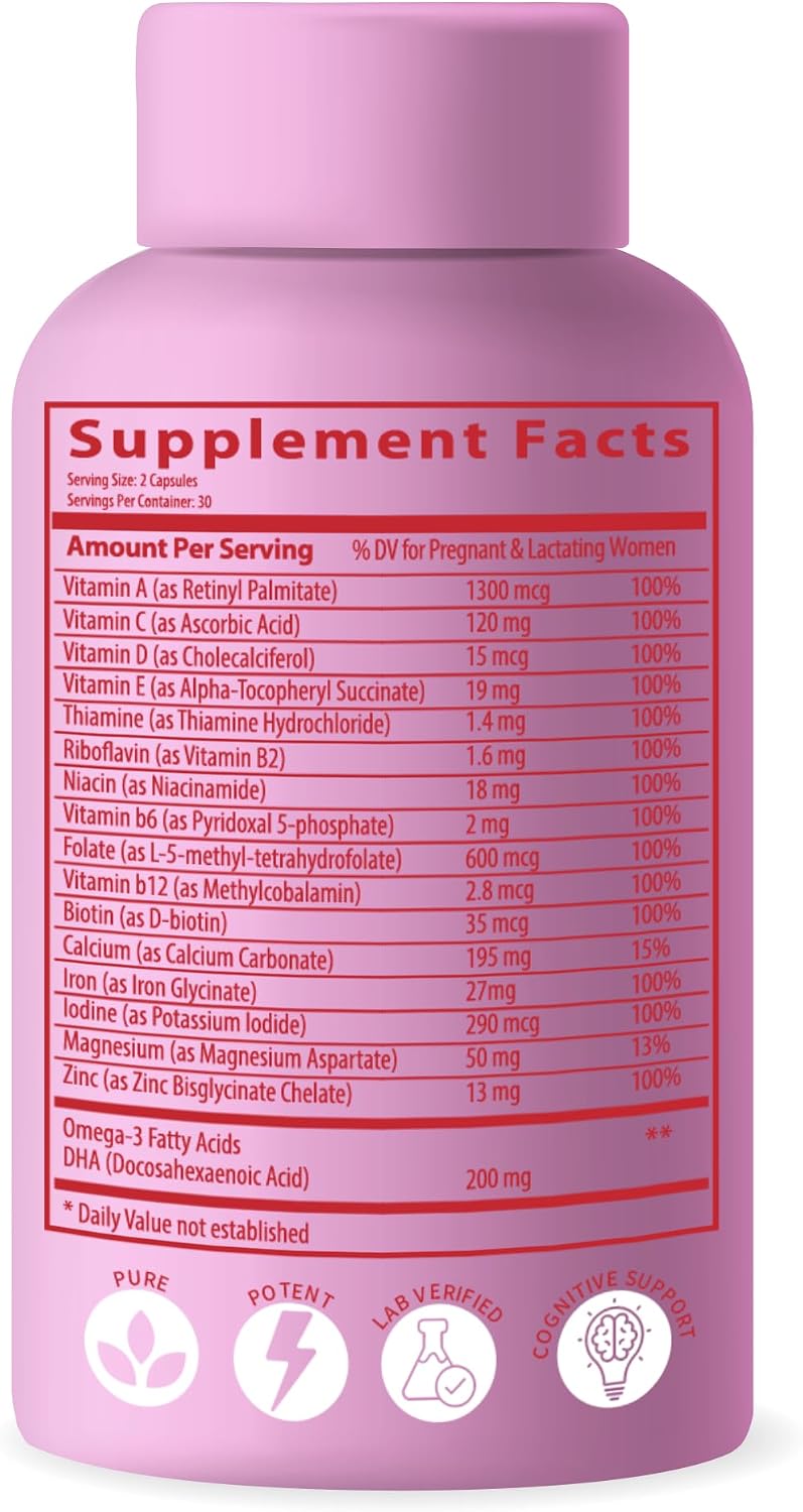 Advanced Bionetix Bio-Available Prenatal Vitamins - görsel 2