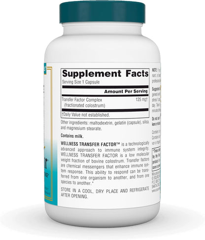 Source Naturals Wellness Transfer Factor 125mg - 30 Capsules
