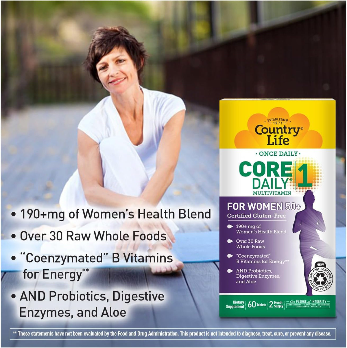 Country Life CORE Daily-1 for Women 50+ Multivitamin - görsel 4
