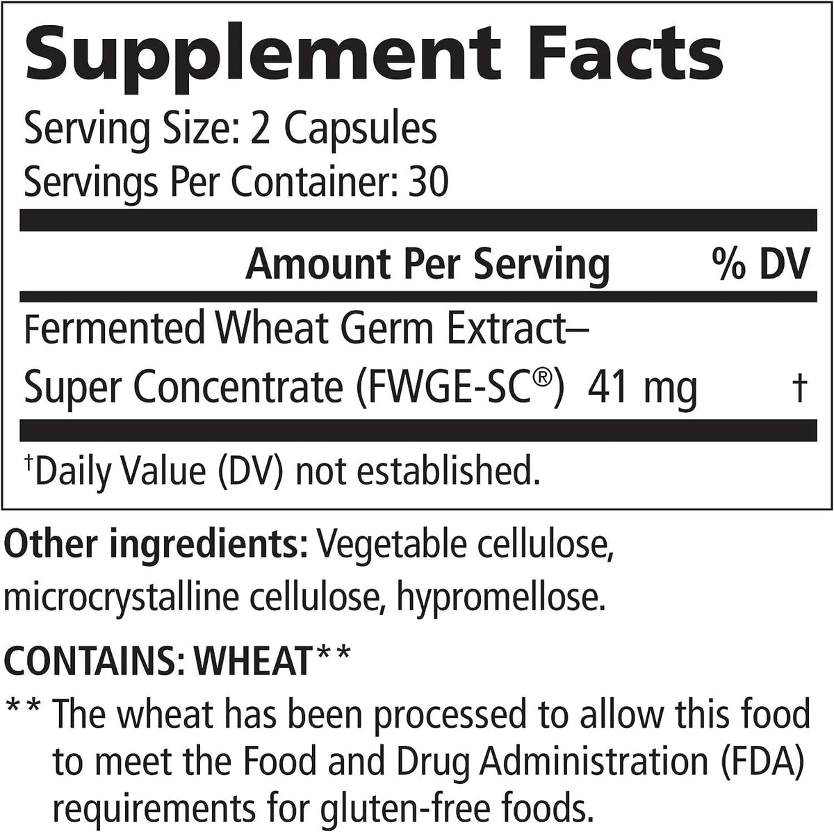 American BioSciences Metatrol - Fermented Wheat Germ Extract Super Concentrate, 2-Box Bundle (120 Capsules) - görsel 2