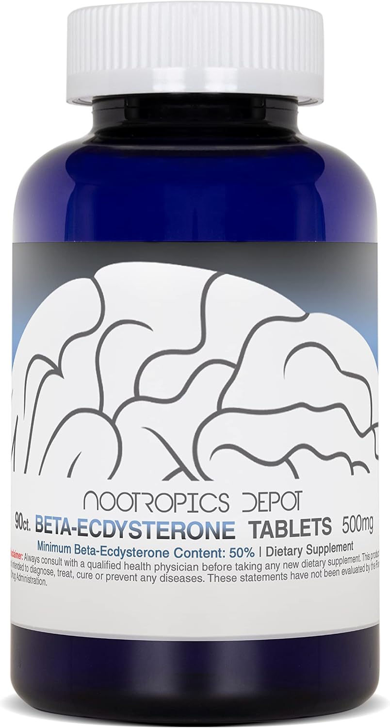 Beta Ecdysterone 50% Capsules – 500 mg | Nootropics Depot - görsel 2