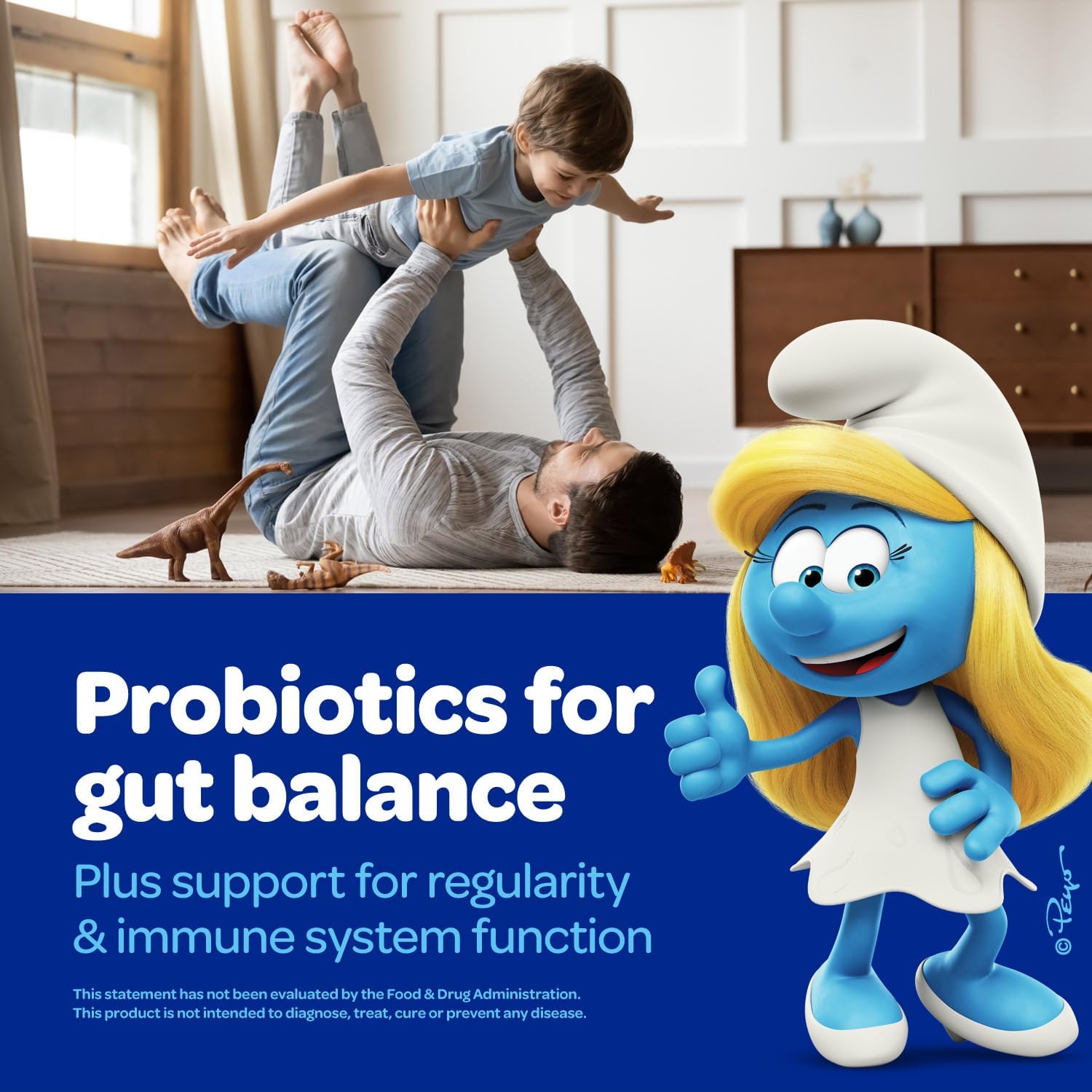 Smurfs Pre and Probiotics for Kids Gummies - görsel 3
