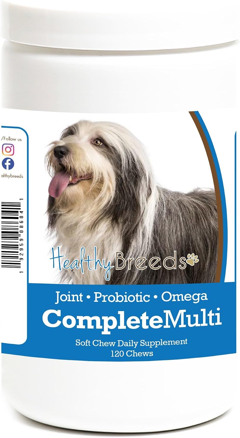 Healthy Breeds Bearded Collie All-in-One Multivitamin Soft Chew 120 Count - görsel 1