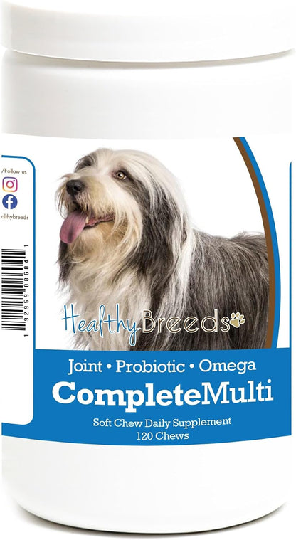 Healthy Breeds Bearded Collie All-in-One Multivitamin Soft Chew 120 Count