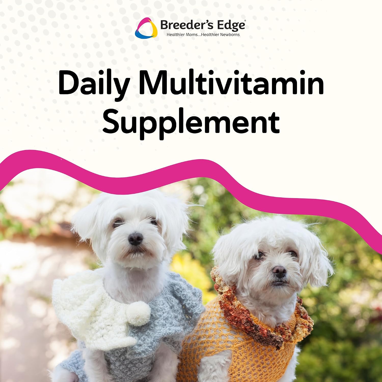 Breeder's Edge in Between for Her, Daily Multivitamin Supplement for Breeding Dogs and Cats, Fills Nutritional Gaps and Supports Mum in Between Breeding, 90 Tablets for Cats & Small Dogs - görsel 4