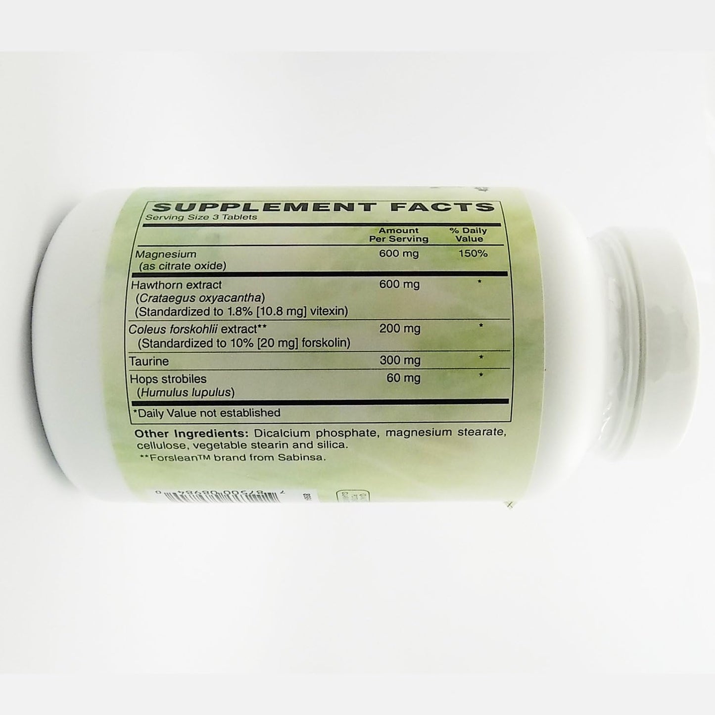 Blood Pressure Support, Mineral and Herbal Support, 180 Tablets - görsel 2