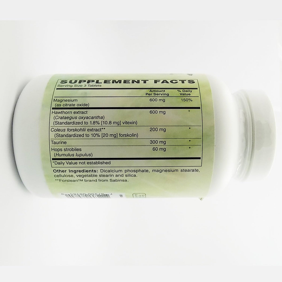 Blood Pressure Support, Mineral and Herbal Support, 180 Tablets - görsel 2
