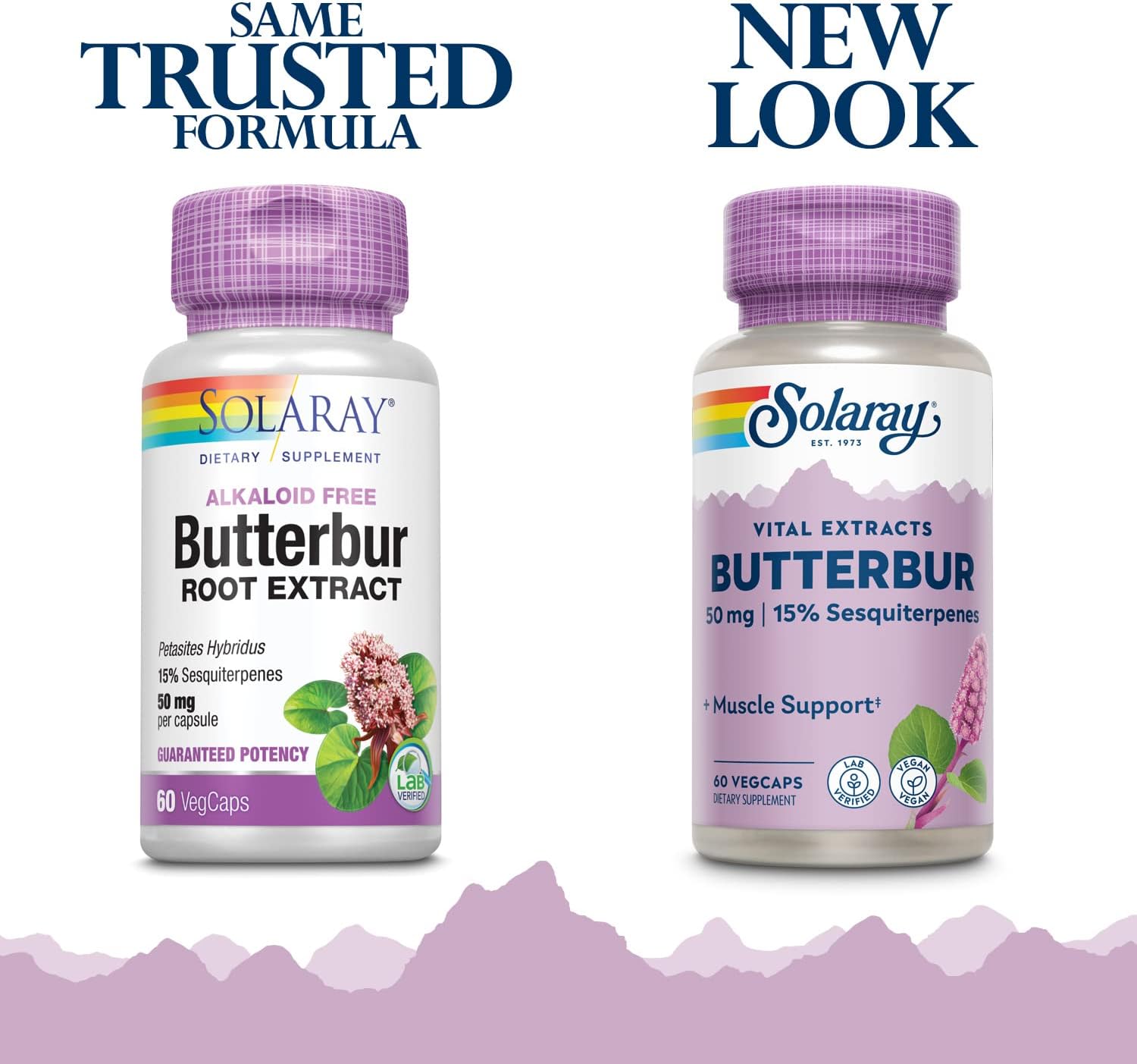 Solaray Butterbur Extract 50 mg 60 Vegan Capsules - görsel 2