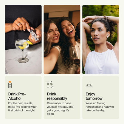 ZBiotics Pre-Alcohol Probiotic Drink – 12-Pack (13.9 ml each)
