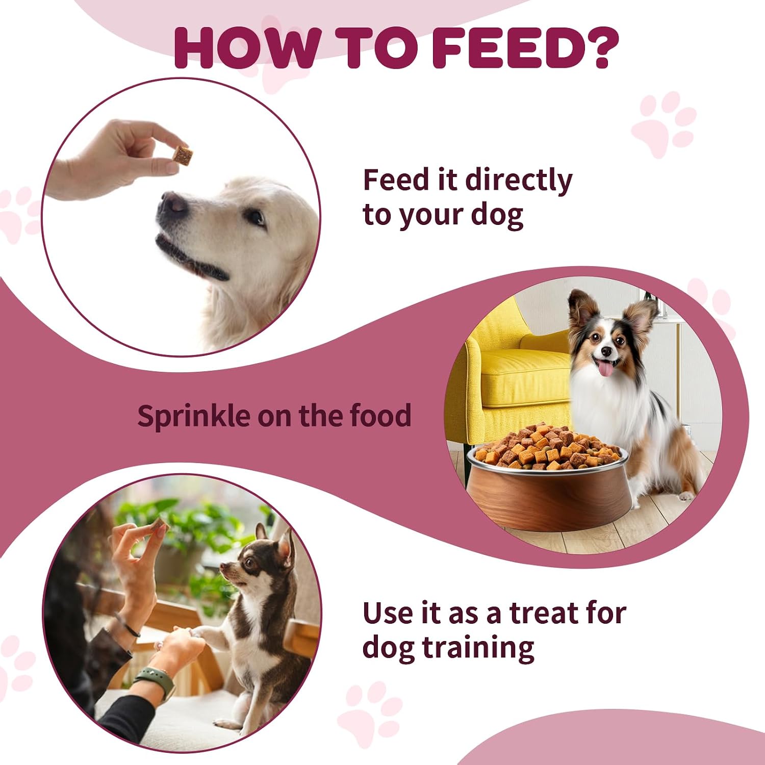 NATURE TARGET Probiotics for Dogs, 120 Soft Chews, Chicken Flavour | Plus Digestive Enzymes & Prebiotic for Digestive Health, Fish Oil & Vitamins Supplement for Allergies & Immune & Itchy Skin - görsel 9