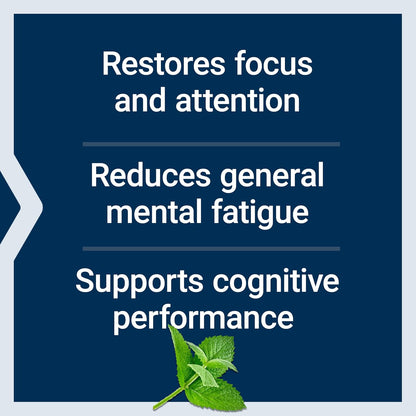 Life Extension Brain Fog Relief, Mango Leaf Extract, Standardised Peppermint Oil, Nootropic Supplement for Clarity and Focus, Fast-Acting, Caffeine-Free, Gluten-free, Non-GMO, 30 Softgels