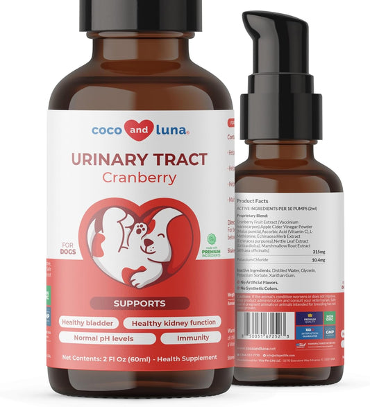 Cranberry Liquid for Dogs - Bladder Health & Urinary Support