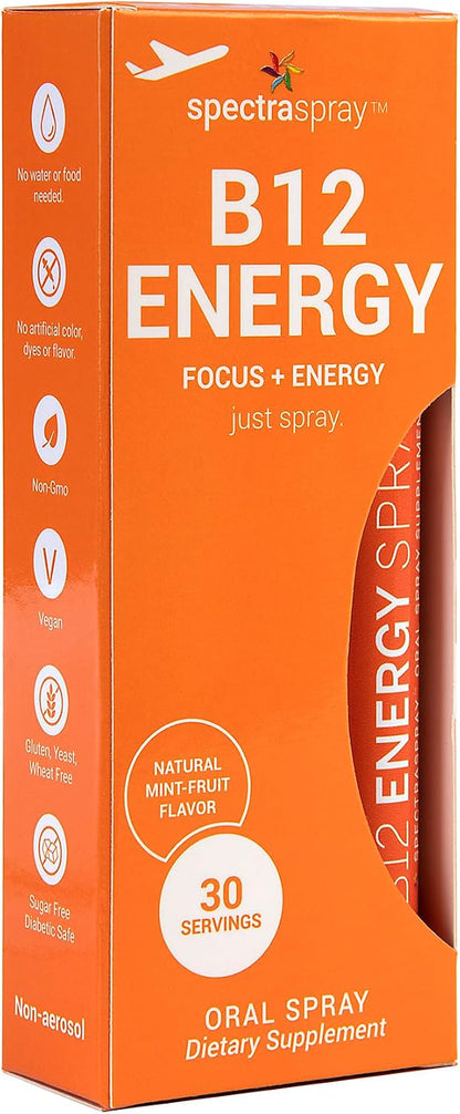 Vitamin B12 Spray - 3 Pack (30-Day Supply) - Spectraspray