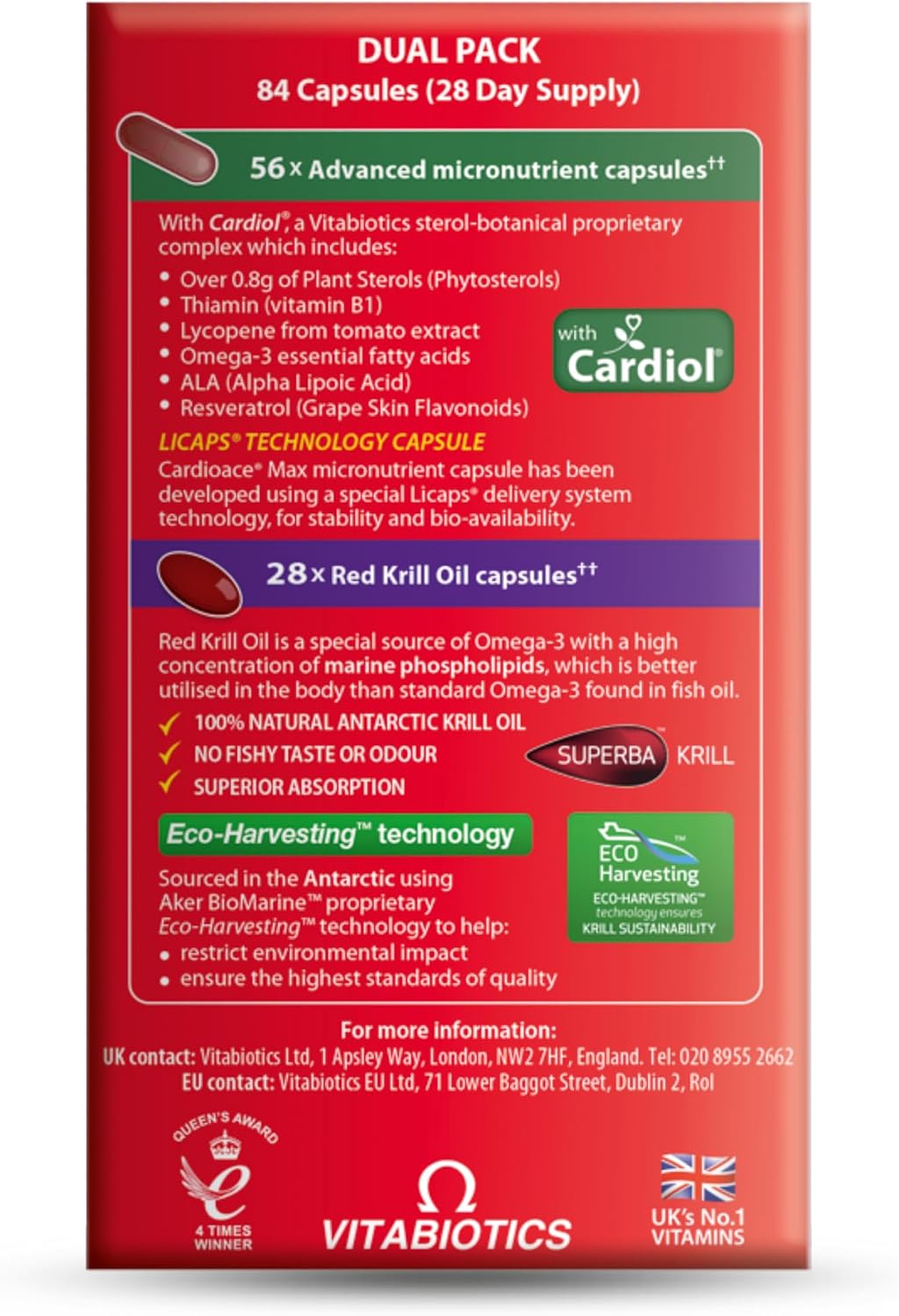 Cardioace Max – 84 Capsules - görsel 2