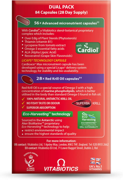 Cardioace Max – 84 Capsules