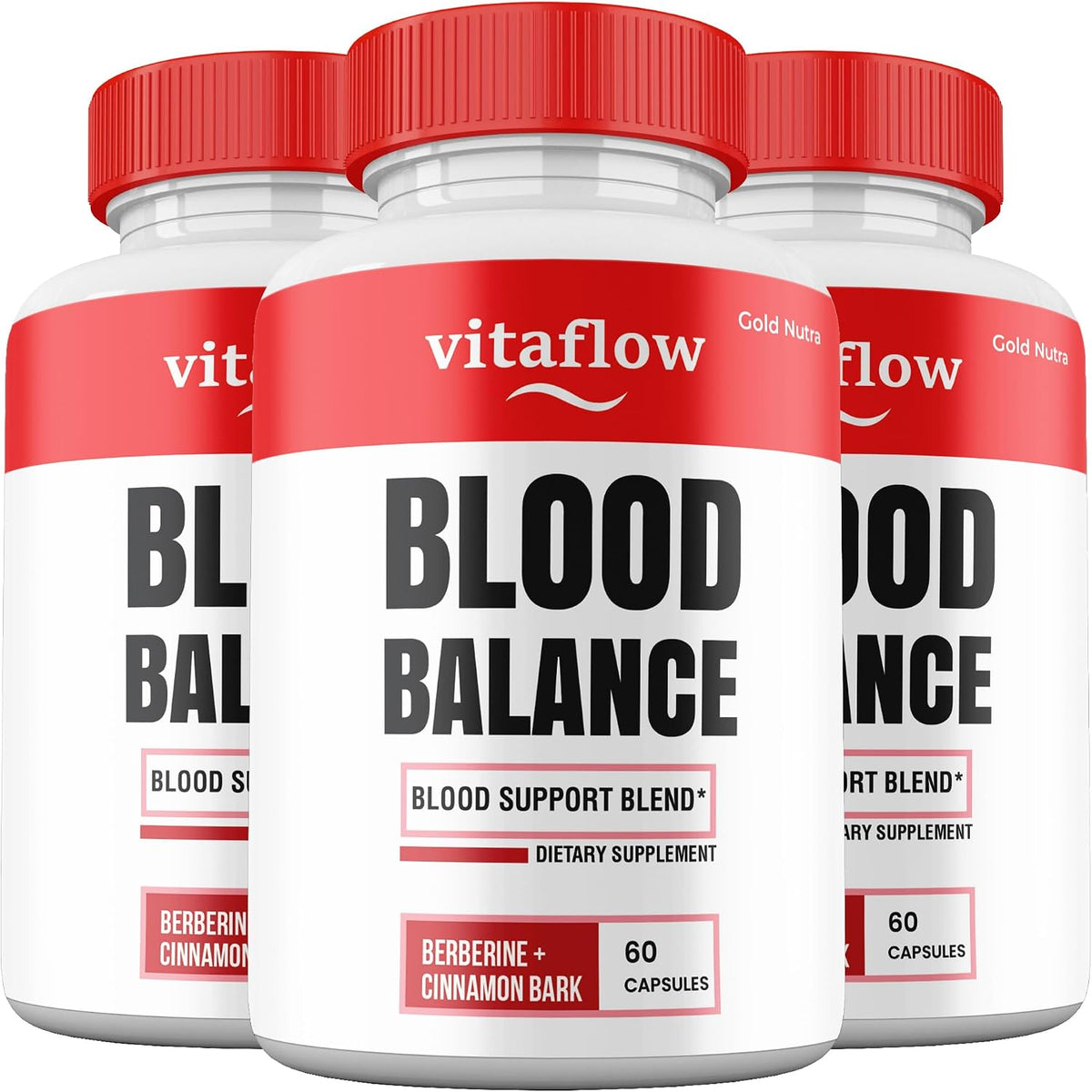 (3 Pack) VitaFlow Capsules, Vita Flow Food Supplement, Maximum Strength, All Natural Pills - görsel 1