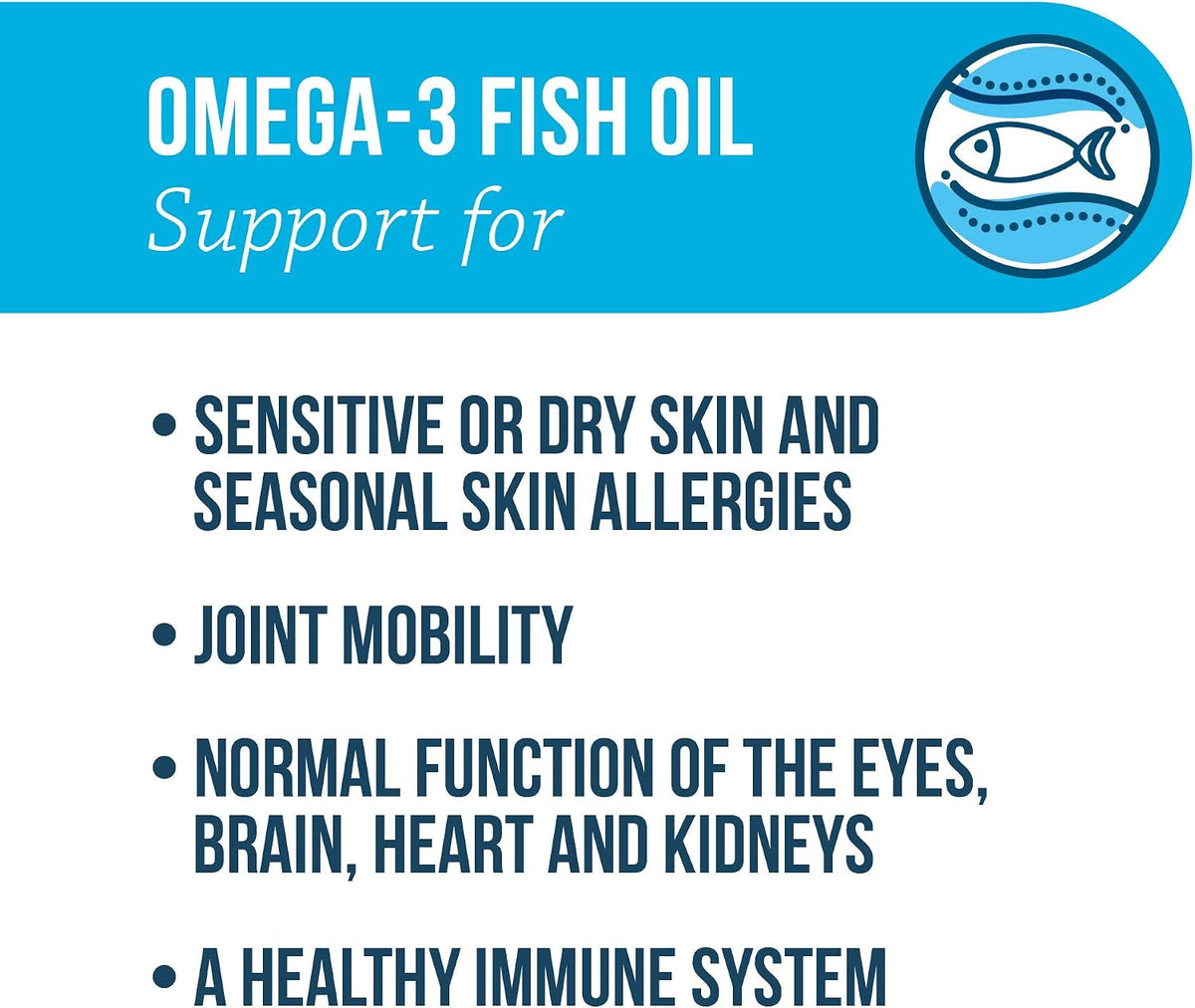 Free Form Snip Tips Omega-3 Fish Oil Liquid Supplement for Small Dogs and Cats, 60 Capsules - görsel 4
