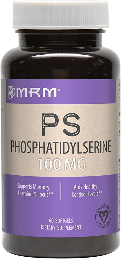 MRM Nutrition Phosphatidylserine 100mg – Brain Health Food Supplement