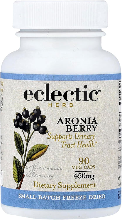 Eclectic Institute Aronia Berry Food Supplement – 50 Capsules