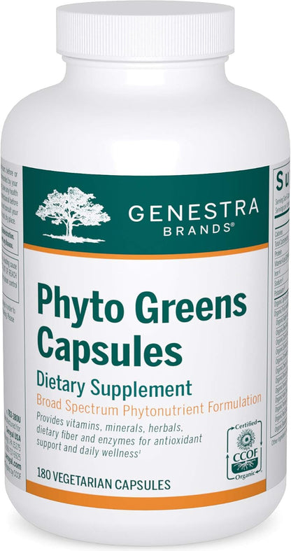 Genestra Brands Phyto Greens Capsules – 180 Capsules
