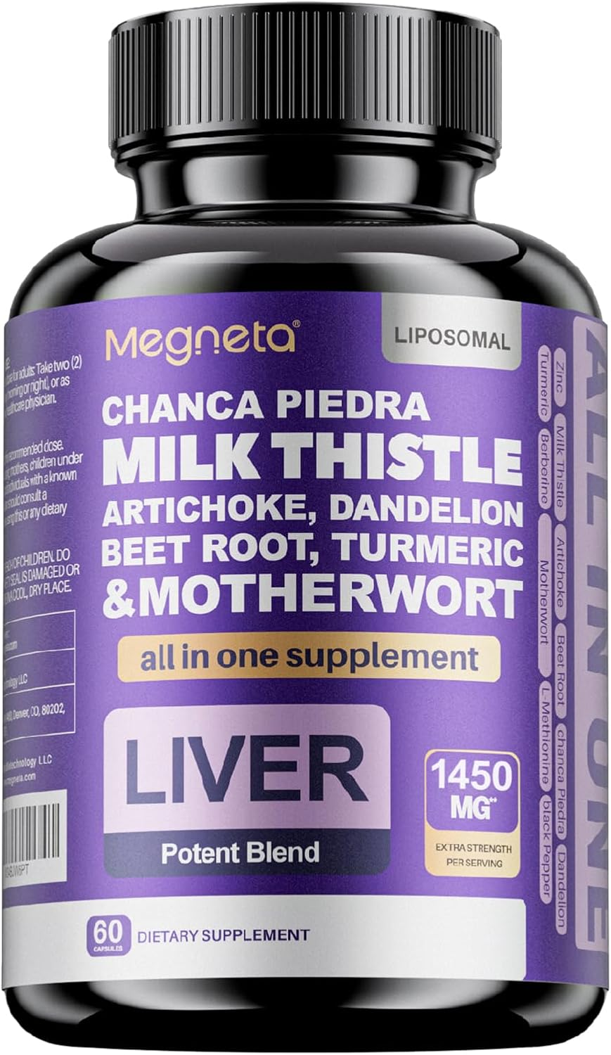 Milk Thistle Supplement – Traditional Liver Support, Vegan, Made in USA (180 Capsules) - görsel 5