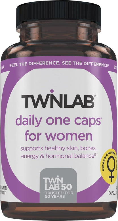 Twinlab TWL Women's Daily One Multivitamin, 60 Tablets