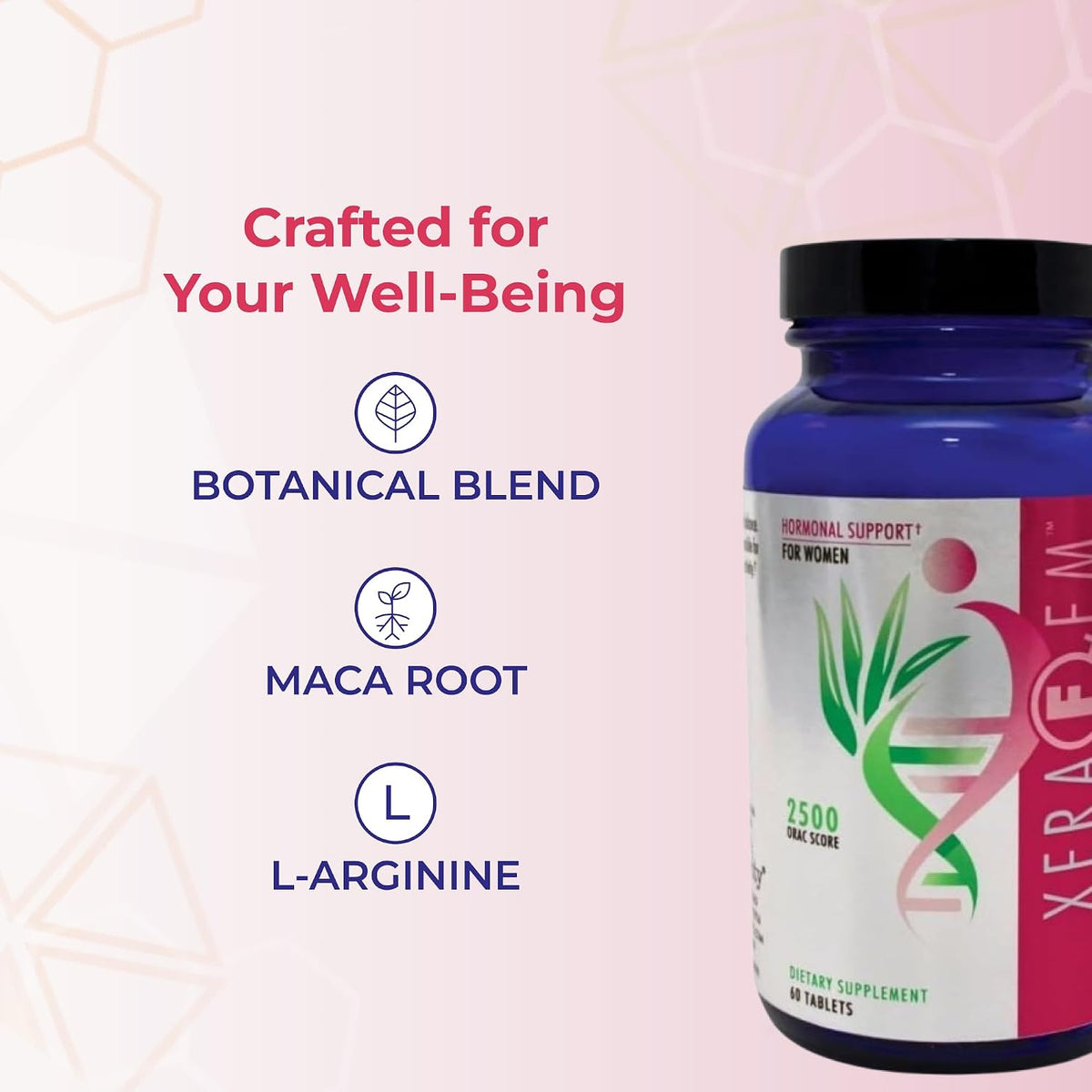 Youngevity XeraFem – Hormonal Support for Women with Vitamins, Minerals, Maca Root, and Grapeseed Extract – Supports Hormonal Balance and Immune Health – 60 Tablets - görsel 5