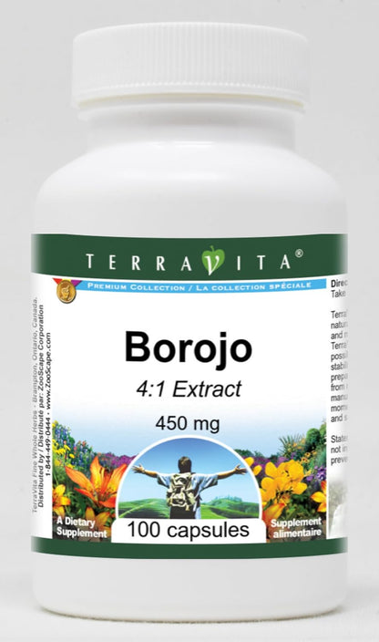 Borojo 4:1-450 mg (100 Capsules, ZIN: 519308) - 3 Pack