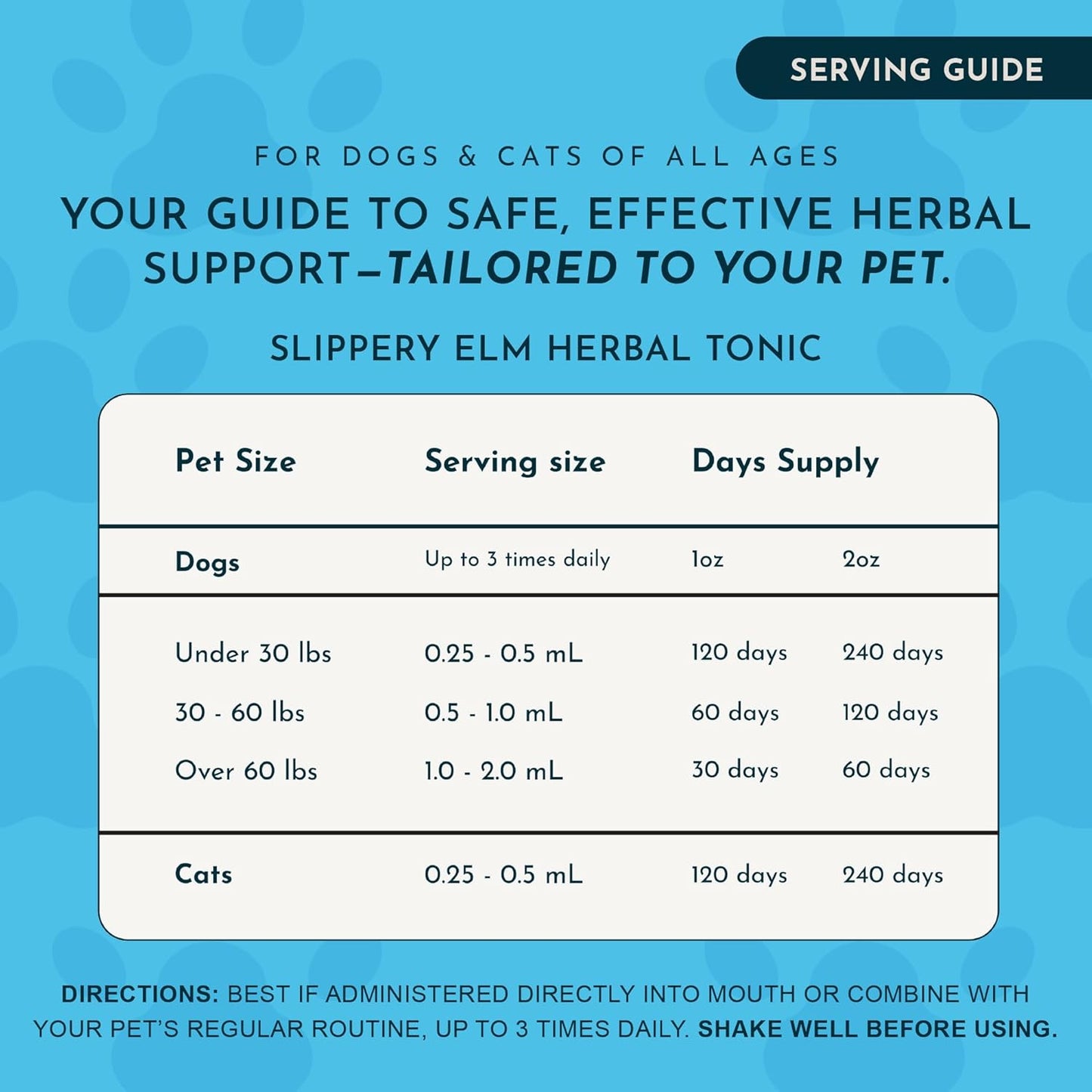Animal Essentials Organic Slippery Elm Bark Liquid Extract for Dogs and Cats - Digestive and Throat Support - 60 ml - görsel 4