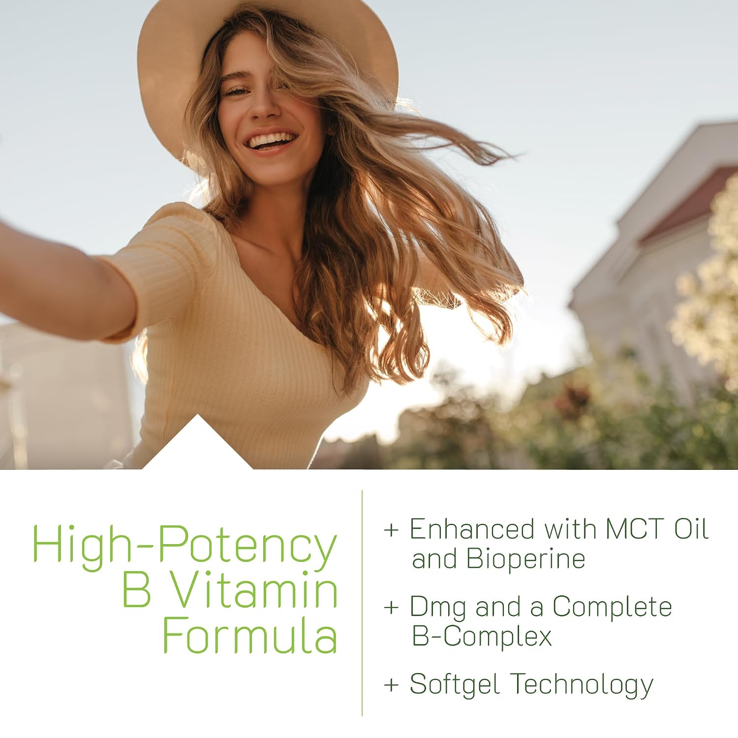 Irwin Naturals Mega B-Complex - 60 Liquid Softgels - High Potency B Vitamins with Methylcobalamin B12, Folate, Biotin, and MCTs for Quick Energy - görsel 4