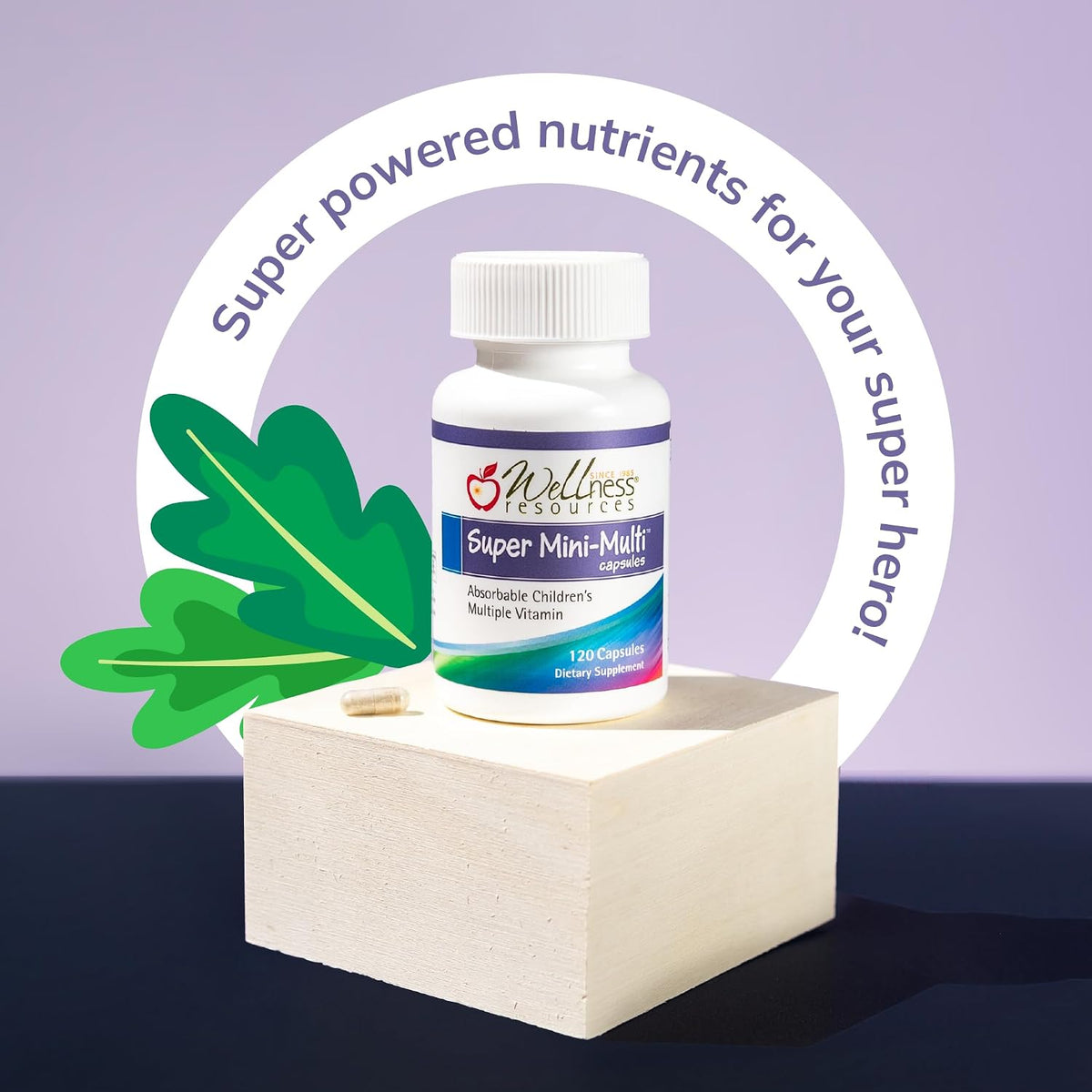 Super Mini-Multi - Children's Multivitamin with Methyl Folate, Methyl B12 and Coenzyme B Vitamins (120 Capsules) - görsel 7